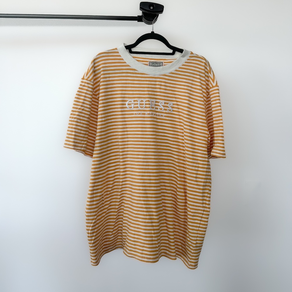 GUESS ORIGINALS STRIPED T-SHIRT